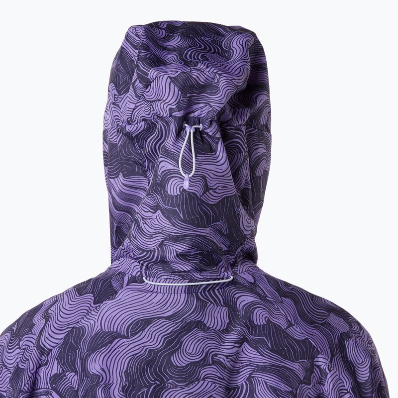 Дамско яке за бягане ASICS Fujitrail packable amethyst 8