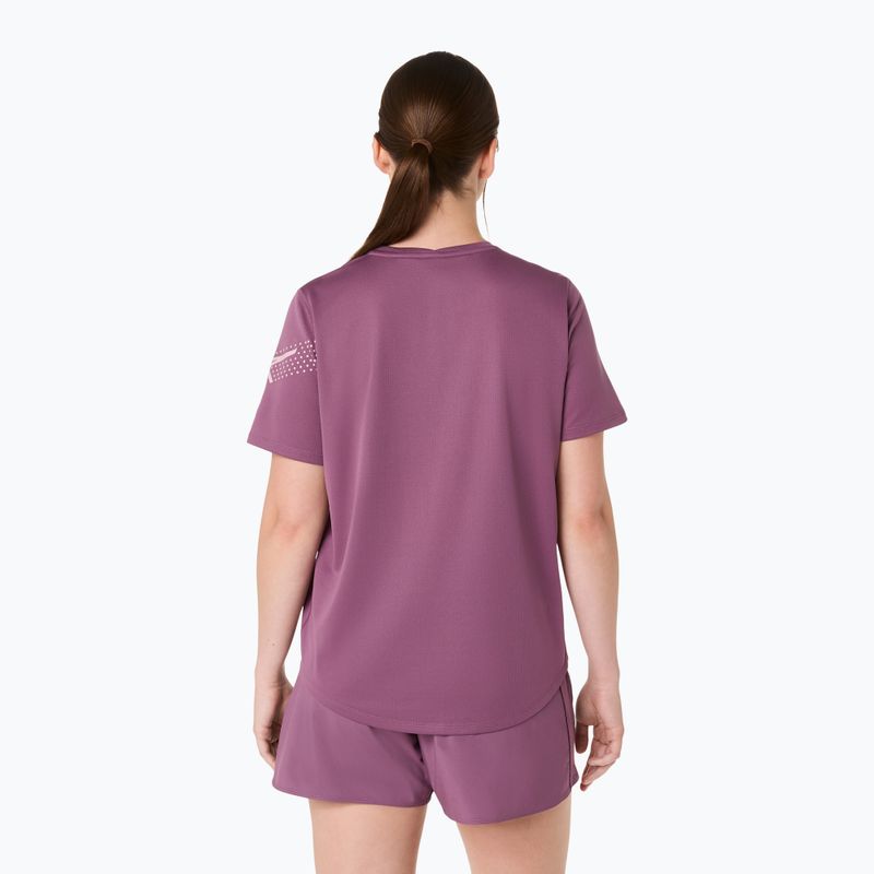 Дамска тениска за бягане ASICS Icon SS velvet purple 3