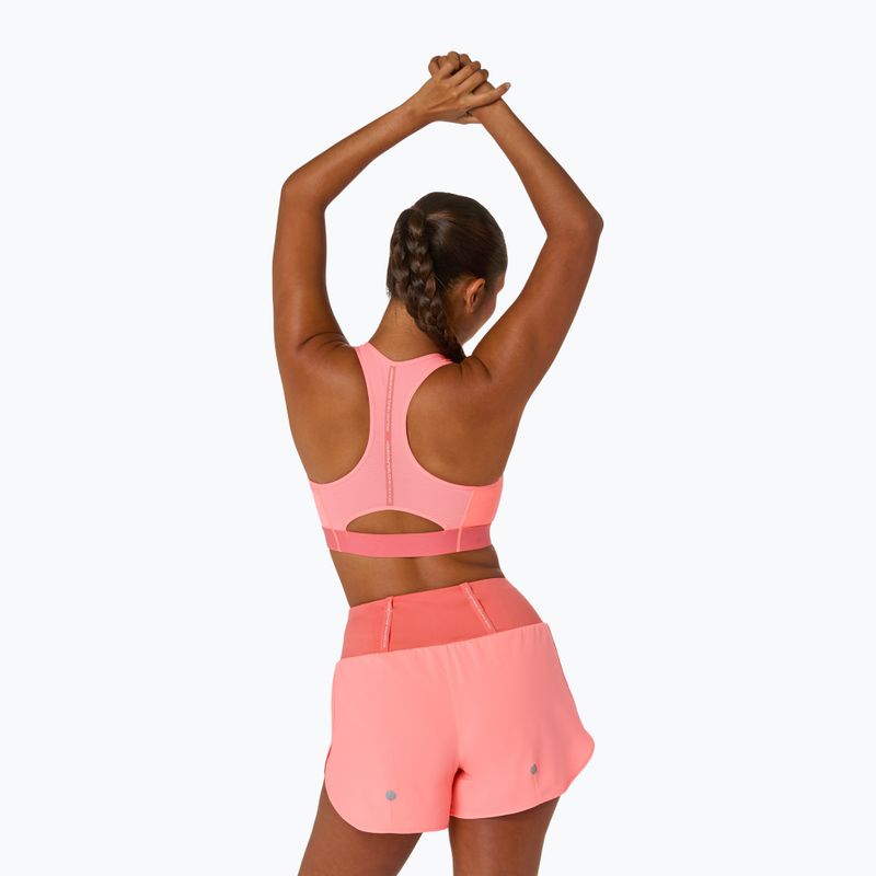 Спортен сутиен ASICS Road Compression sun coral 3