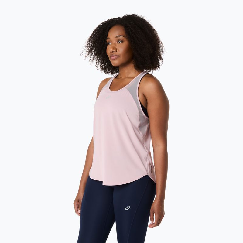 Дамска тениска за бягане ASICS Road Tank morganite 4