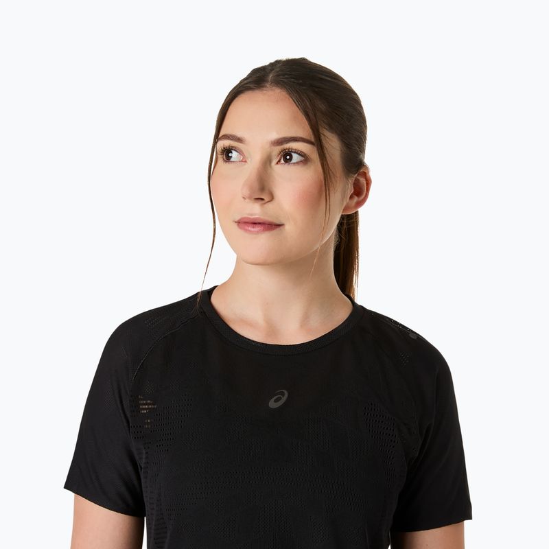 Дамска тениска за бягане ASICS Metarun SS Top performance black 5