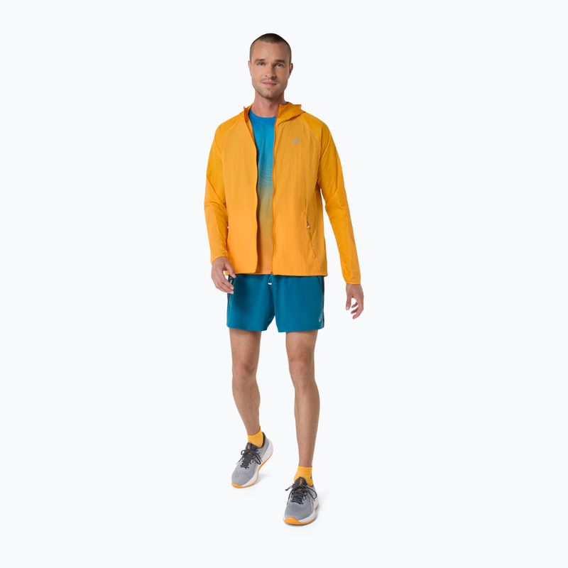 Мъжка тениска за бягане ASICS Road All Over Print Singlet yamabuki/aeian blue 2