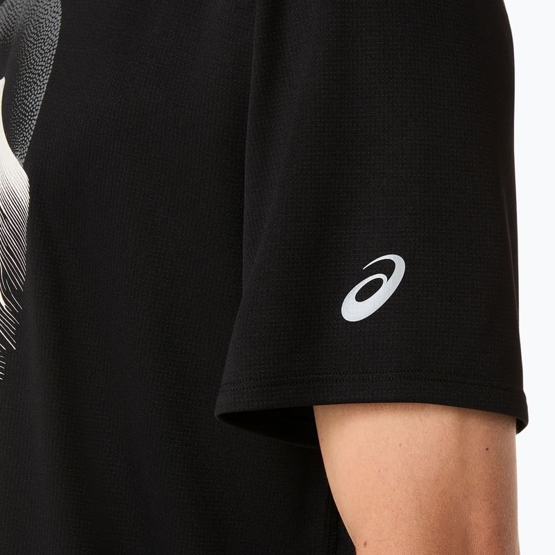Мъжка тениска за бягане Asics Fujitrail Logo Ss Top Performance Black/Cream/Carbon 6