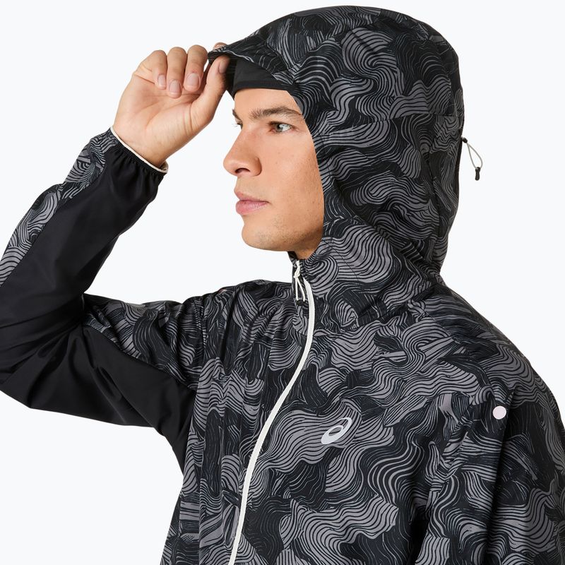 Дамско яке за бягане ASICS Fujitrail Packable performance black 7