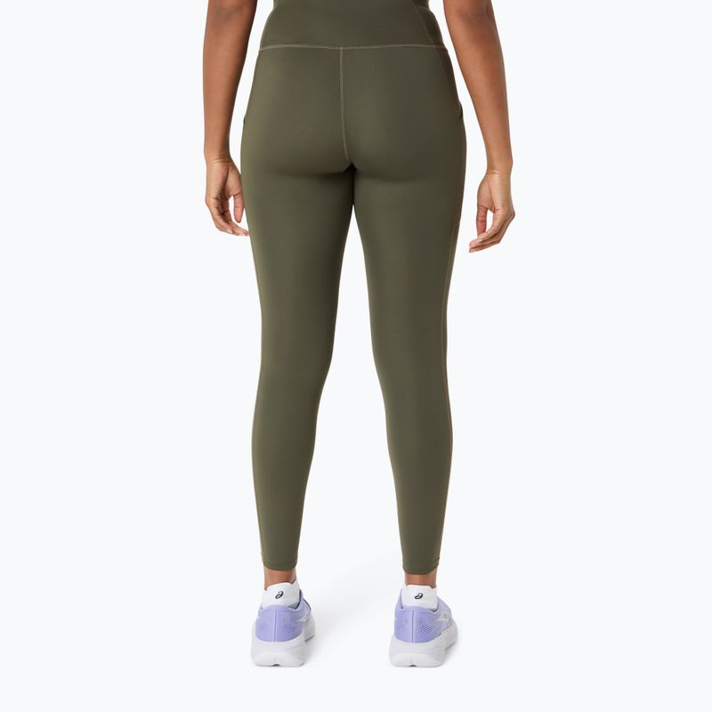 Дамски клин за бягане ASICS Core Tight dark olive 2