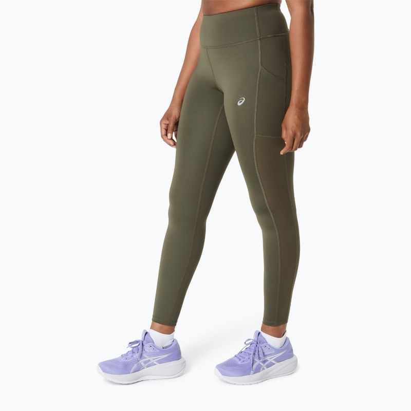 Дамски клин за бягане ASICS Core Tight dark olive 3