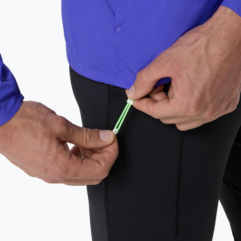 Мъжка тениска за бягане ASICS Road All Over Print Singlet cobalt burst/illuminate green 12