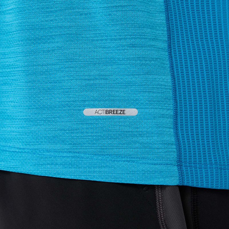Мъжка тениска за бягане ASICS Road aegean blue 7