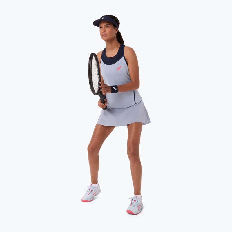 Дамска тениска за тенис ASICS Match Tank W grey/blue 2