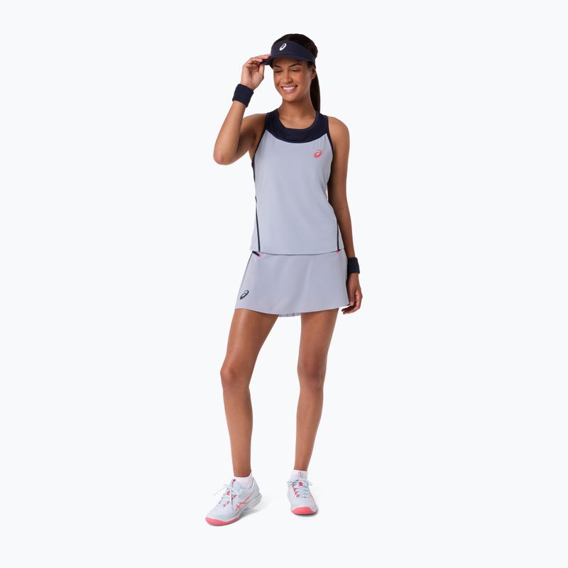 Дамска тениска за тенис ASICS Match Tank W grey/blue 4