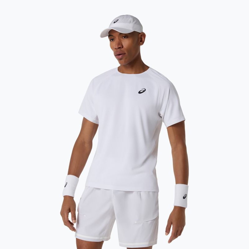 Мъжка фланелка за тенис ASICS Match brilliant white 5