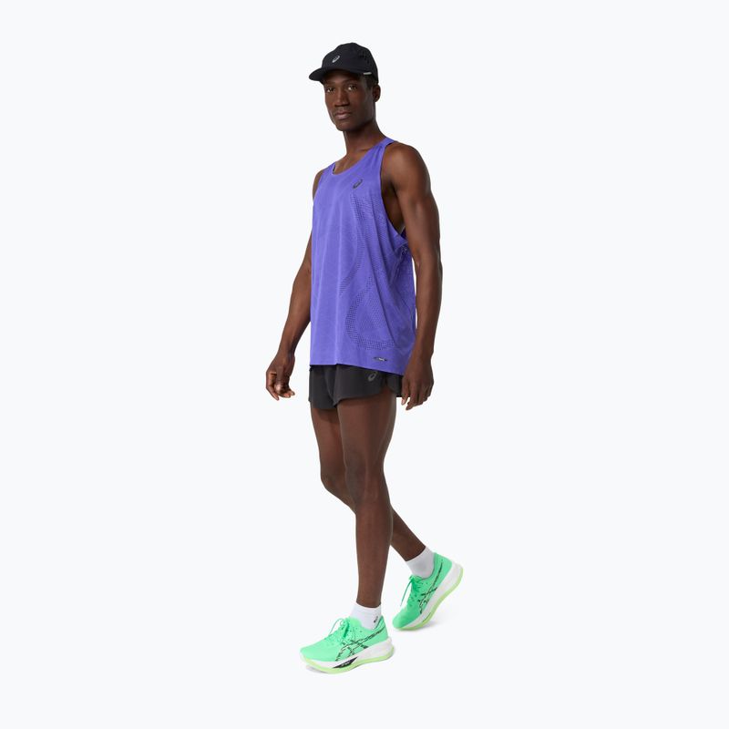 Мъжка тениска за бягане ASICS Metarun Singlet cobalt burst 4