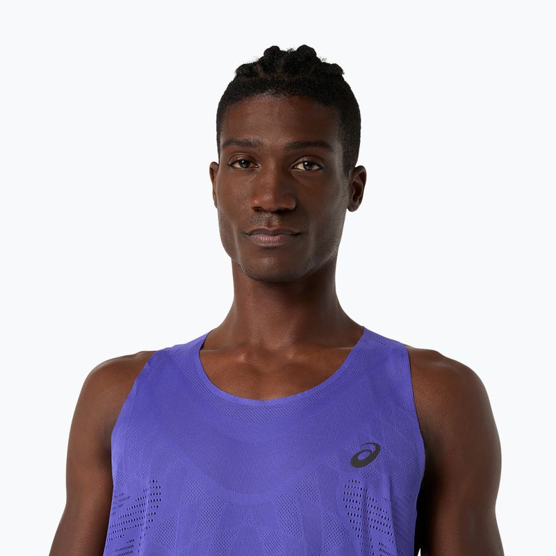 Мъжка тениска за бягане ASICS Metarun Singlet cobalt burst 6