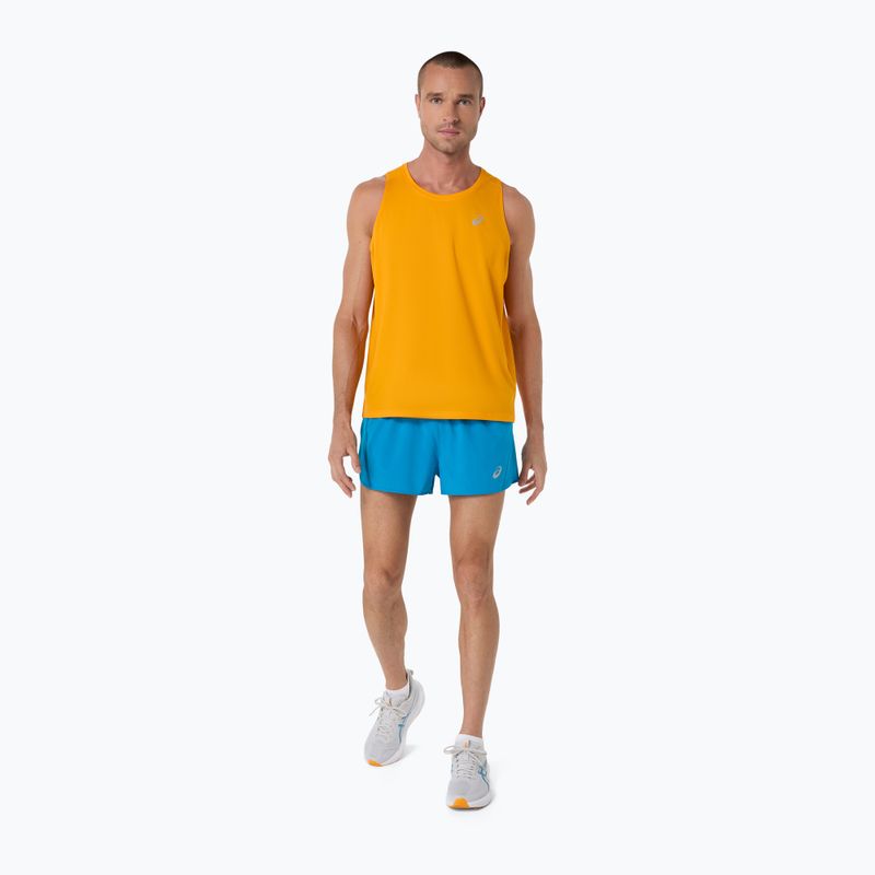 Мъжка тениска за бягане ASICS Core Singlet yamabuki 2