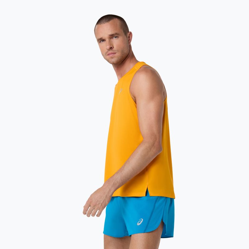 Мъжка тениска за бягане ASICS Core Singlet yamabuki 4