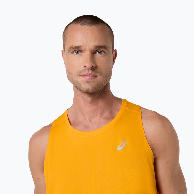 Мъжка тениска за бягане ASICS Core Singlet yamabuki 5