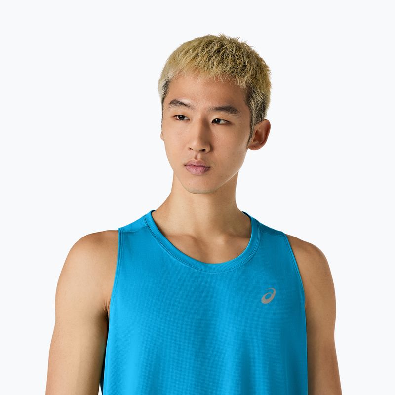 Мъжка тениска за бягане ASICS Core Singlet aeian blue 5