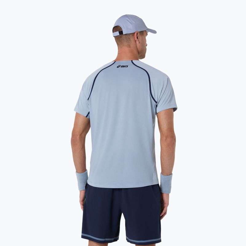 Мъжка фланелка за тенис ASICS Match grey/blue 3