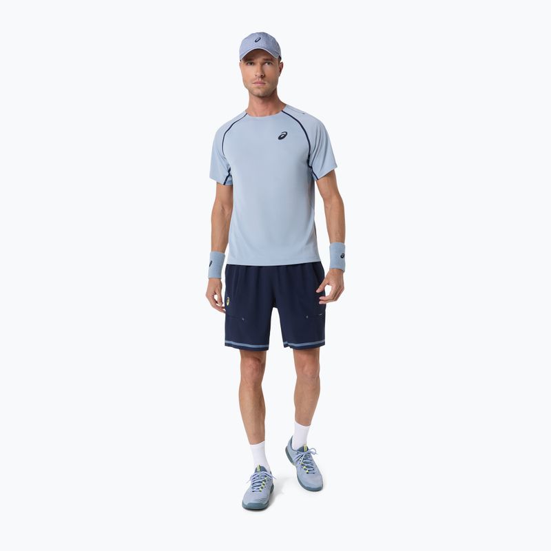 Мъжка фланелка за тенис ASICS Match grey/blue 4