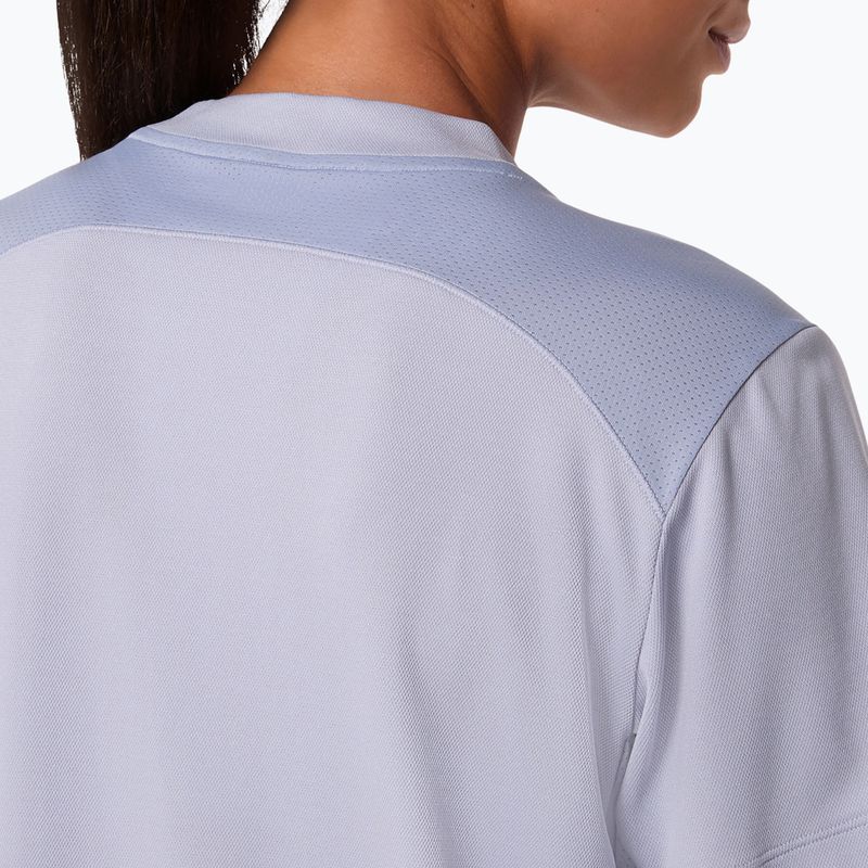 Дамска тениска за тенис ASICS Court Top W grey/blue 7