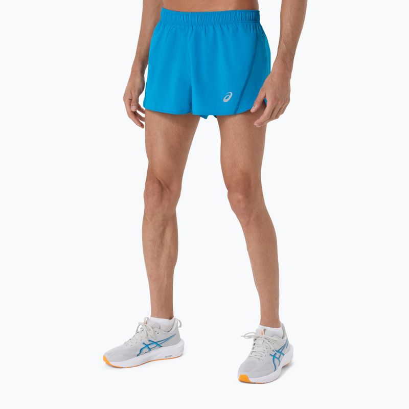 Мъжки шорти за бягане ASICS Core split short aegean blue 4