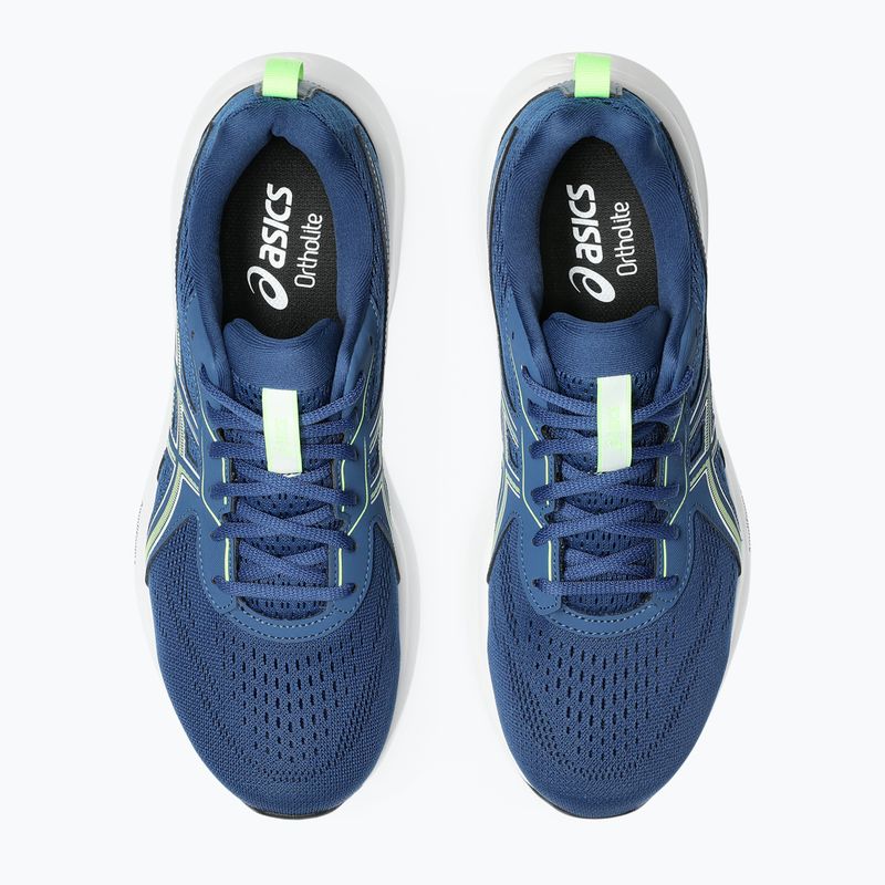 Мъжки обувки за бягане ASICS Gel-Contend 9 twilight blue/illuminate green 6