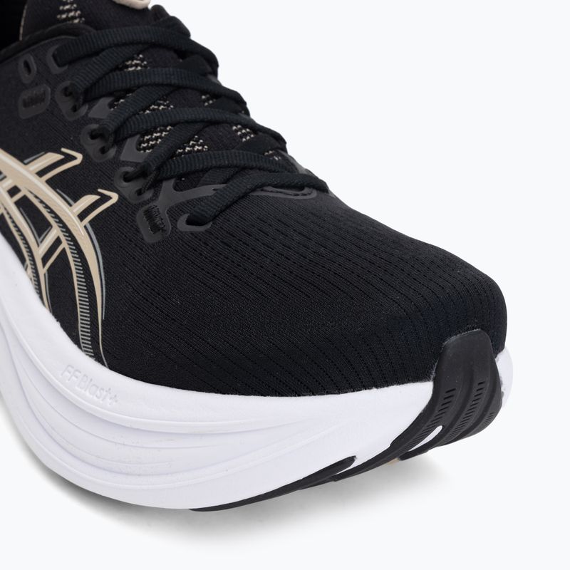 Дамски обувки за бягане ASICS Gel-Nimbus 28 black/feather grey 7