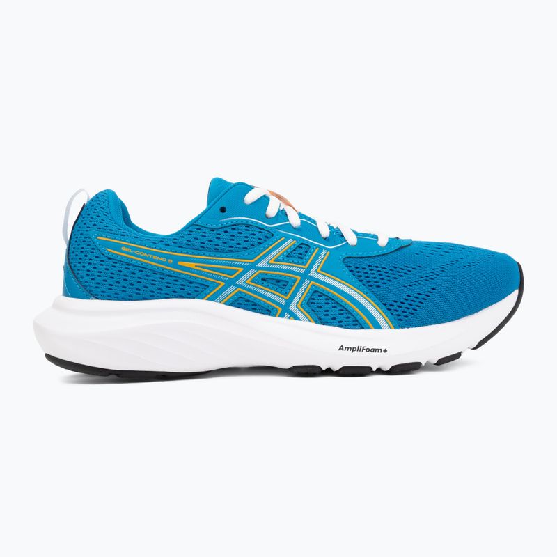 Мъжки обувки за бягане ASICS Gel-Contend 9 aegean blue/yamabuki 2