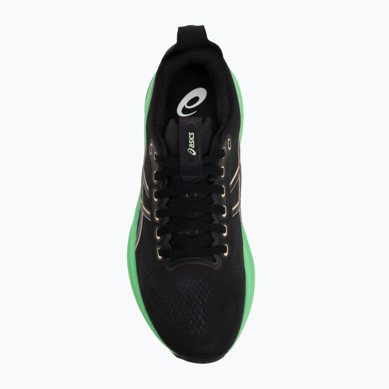 Мъжки обувки за бягане ASICS Gel-Kayano 32 black/vital green 5