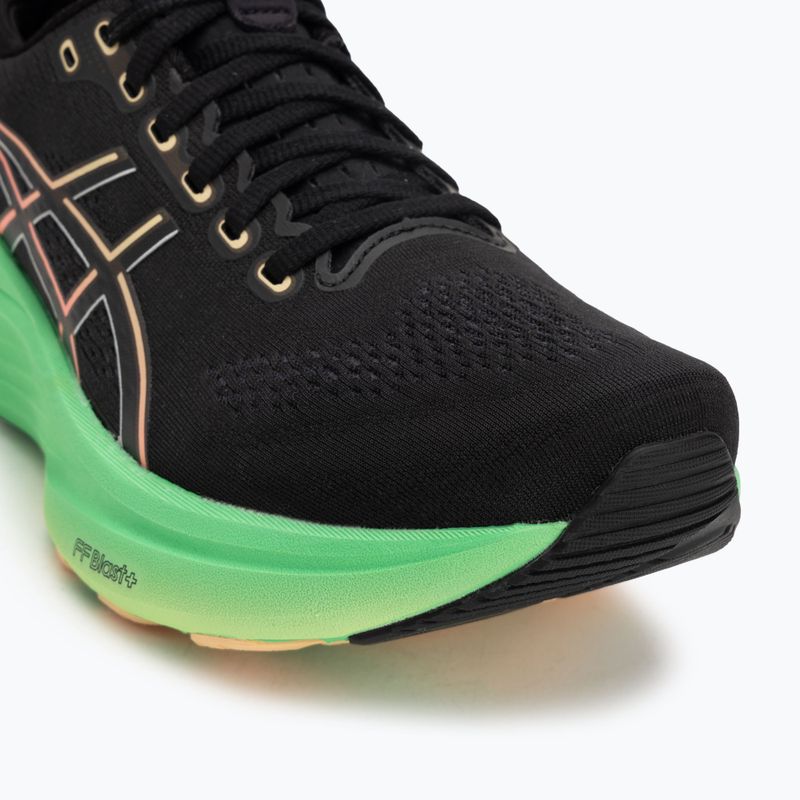 Мъжки обувки за бягане ASICS Gel-Kayano 32 black/vital green 7