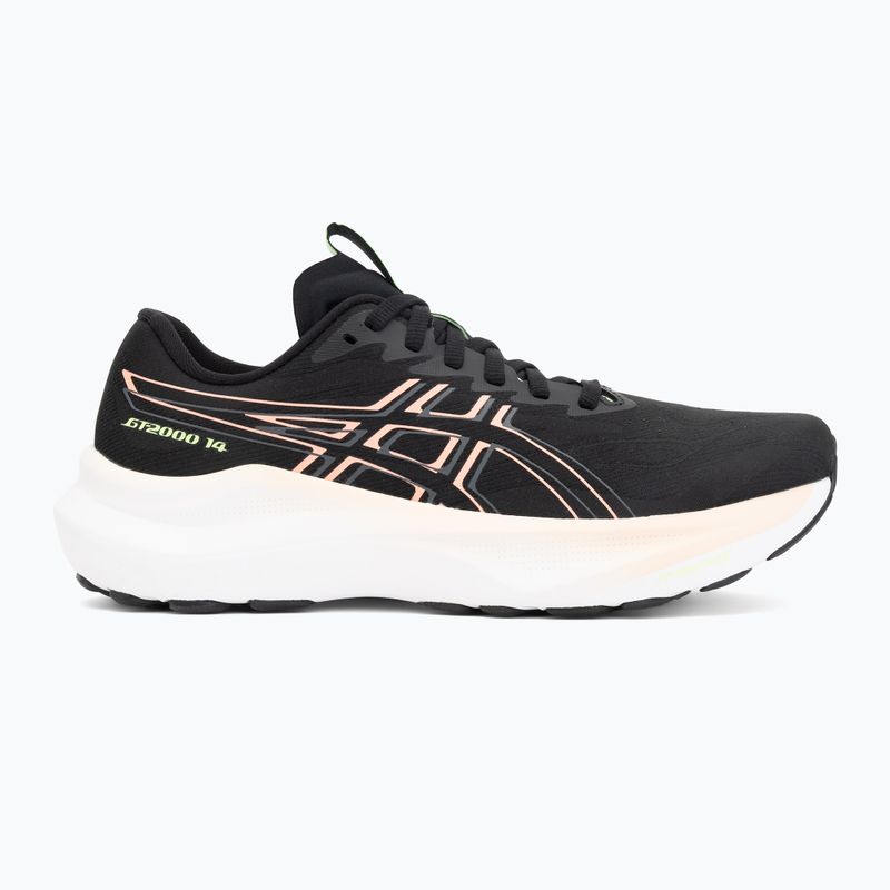 Дамски обувки за бягане Asics GT-2000 14 black/sun coral 2