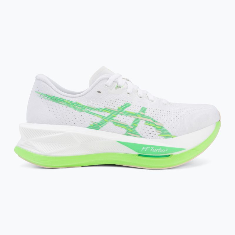 Дамски обувки за бягане ASICS Sonicblast white/vital green 2