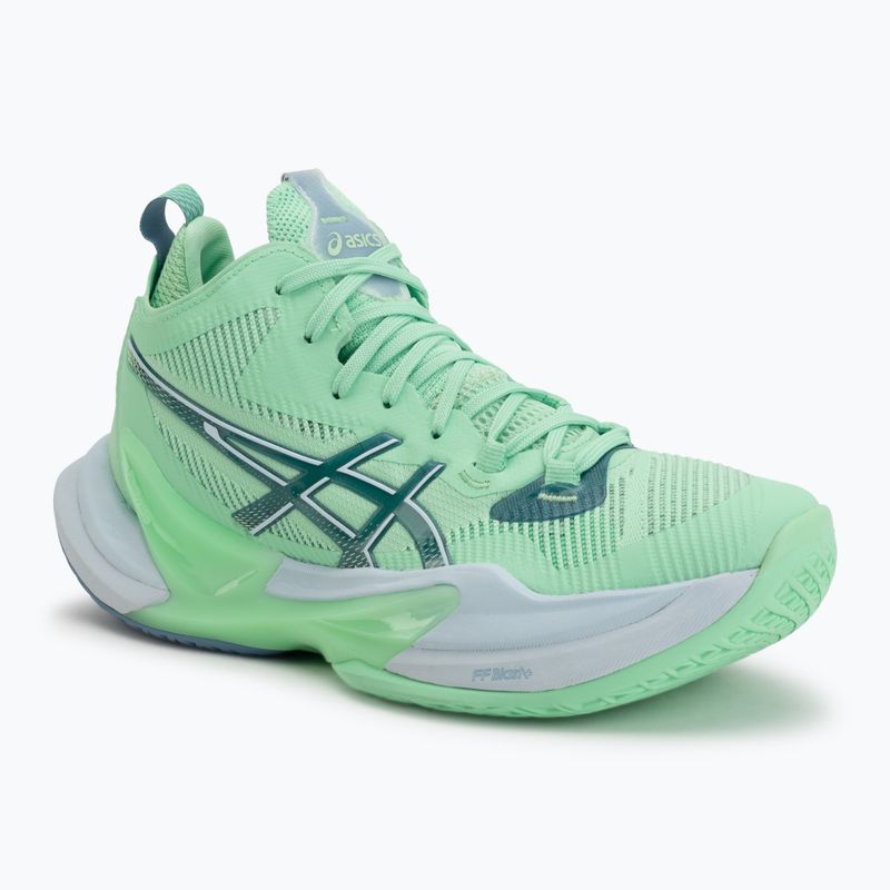 Мъжки обувки за волейбол ASICS Metarise 2 mentol/saba blue