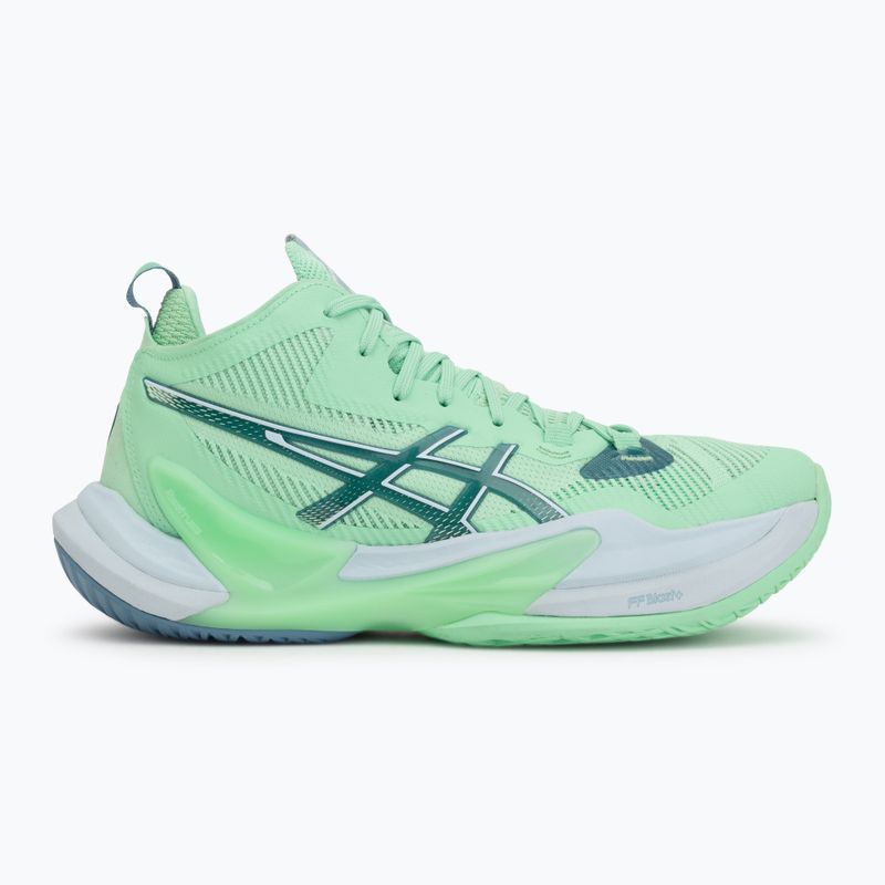 Мъжки обувки за волейбол ASICS Metarise 2 mentol/saba blue 2