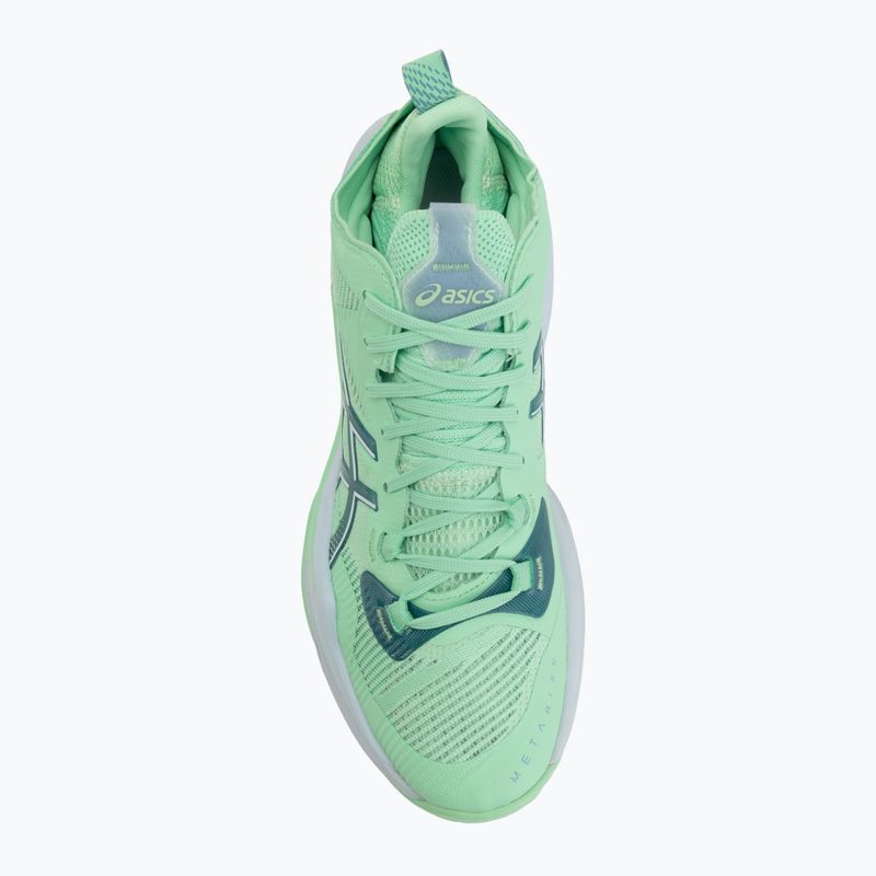 Мъжки обувки за волейбол ASICS Metarise 2 mentol/saba blue 5