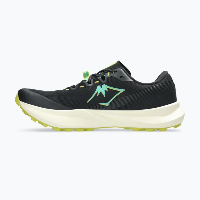 Мъжки обувки за бягане ASICS Fuji Lite 6 black/aurora green 9
