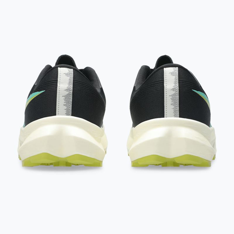 Мъжки обувки за бягане ASICS Fuji Lite 6 black/aurora green 11