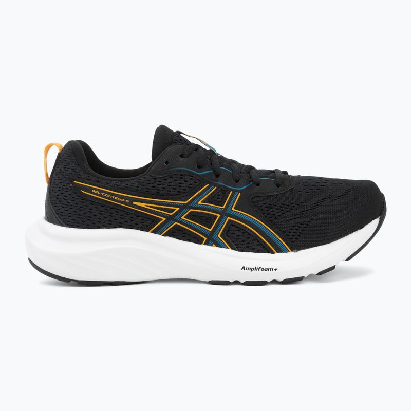 Мъжки обувки за бягане ASICS Gel-Contend 9 black/yamabuki 2