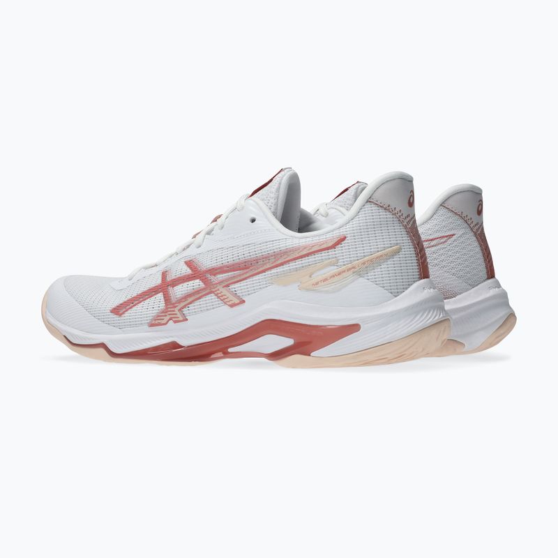 Дамски волейболни обувки ASICS Netburner Ballistic FF 4 white/rose rouge 11