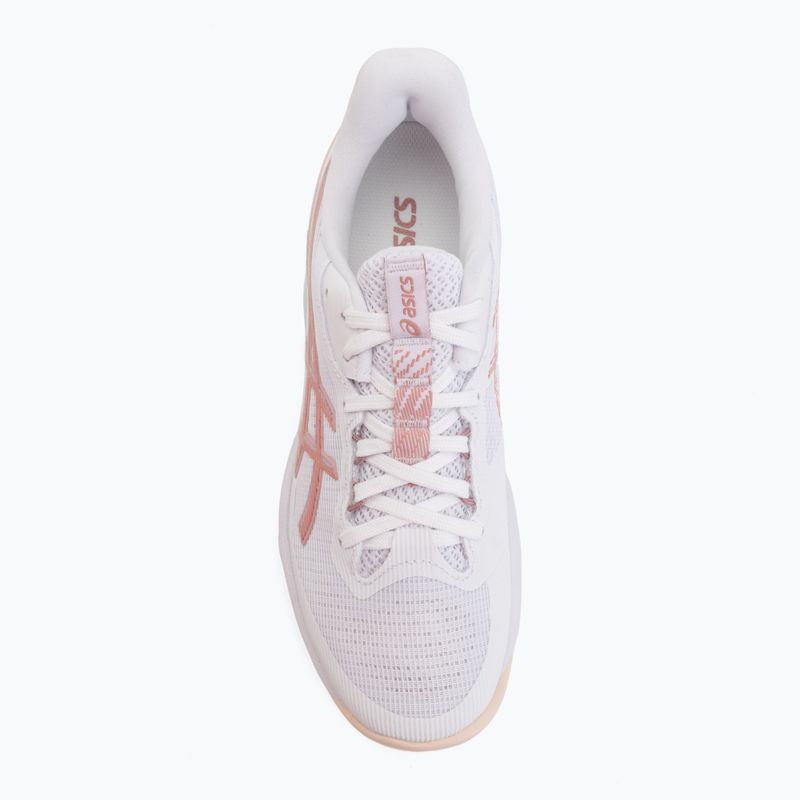 Дамски волейболни обувки ASICS Netburner Ballistic FF 4 white/rose rouge 5