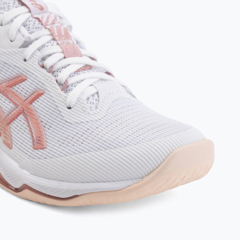 Дамски волейболни обувки ASICS Netburner Ballistic FF 4 white/rose rouge 7