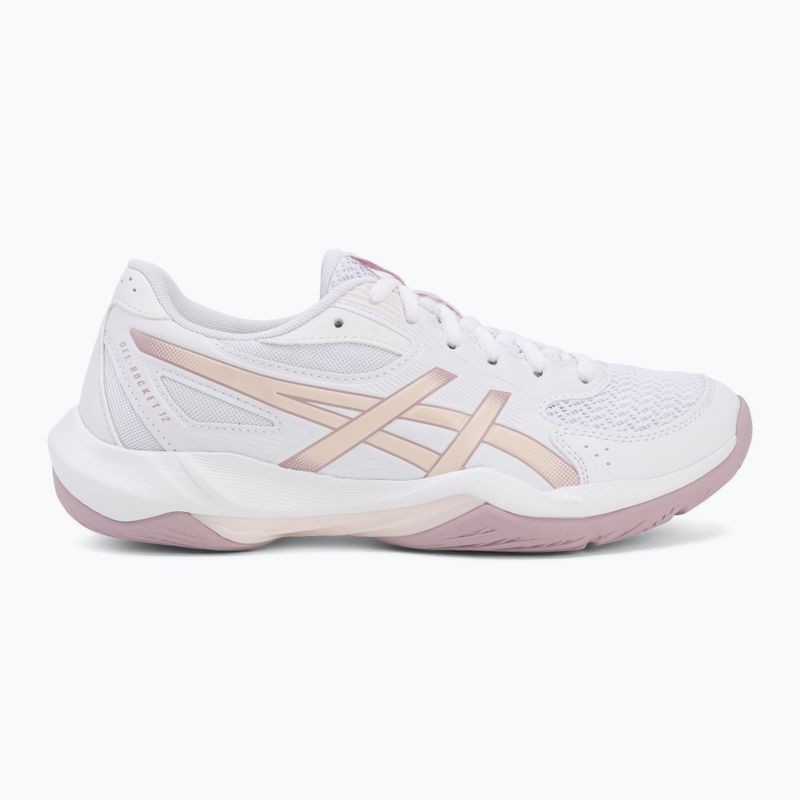 Дамски волейболни обувки ASICS Gel-Rocket 12 white/pearl pink 2