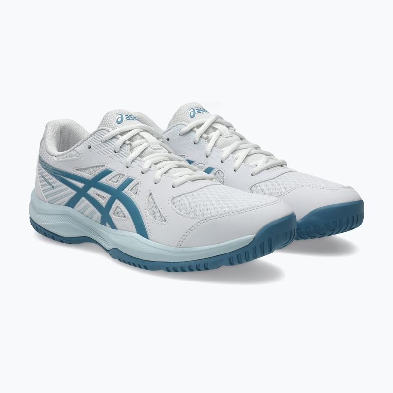 Мъжки обувки ASICS Upcourt 6 white/saba blue 3