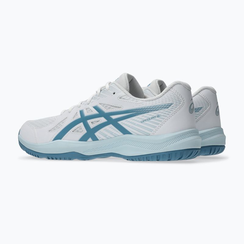 Мъжки обувки ASICS Upcourt 6 white/saba blue 4