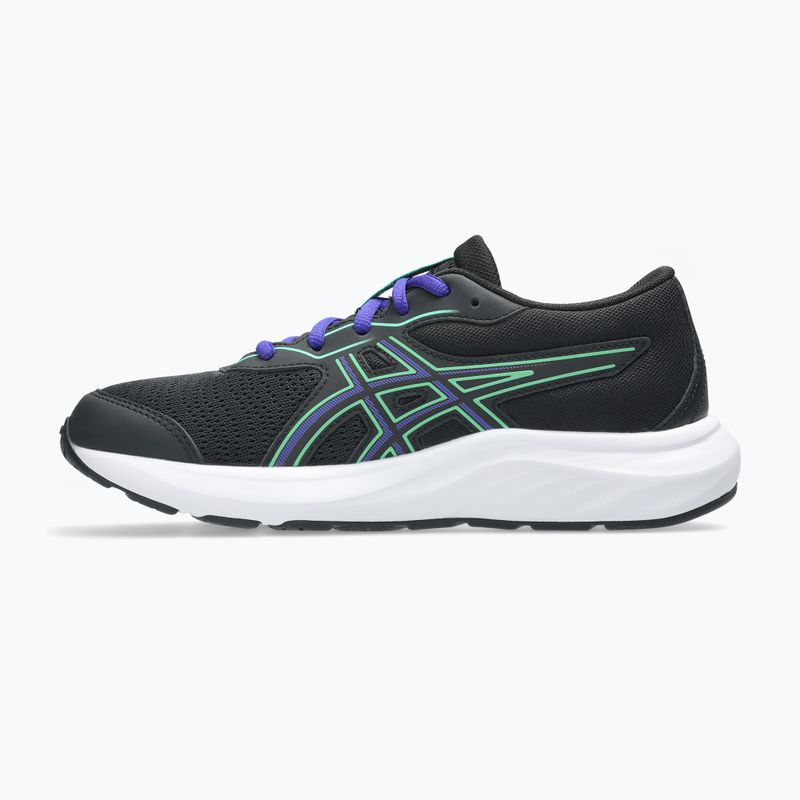Детски обувки за бягане ASICS Contend 9 GS black/vital green 9