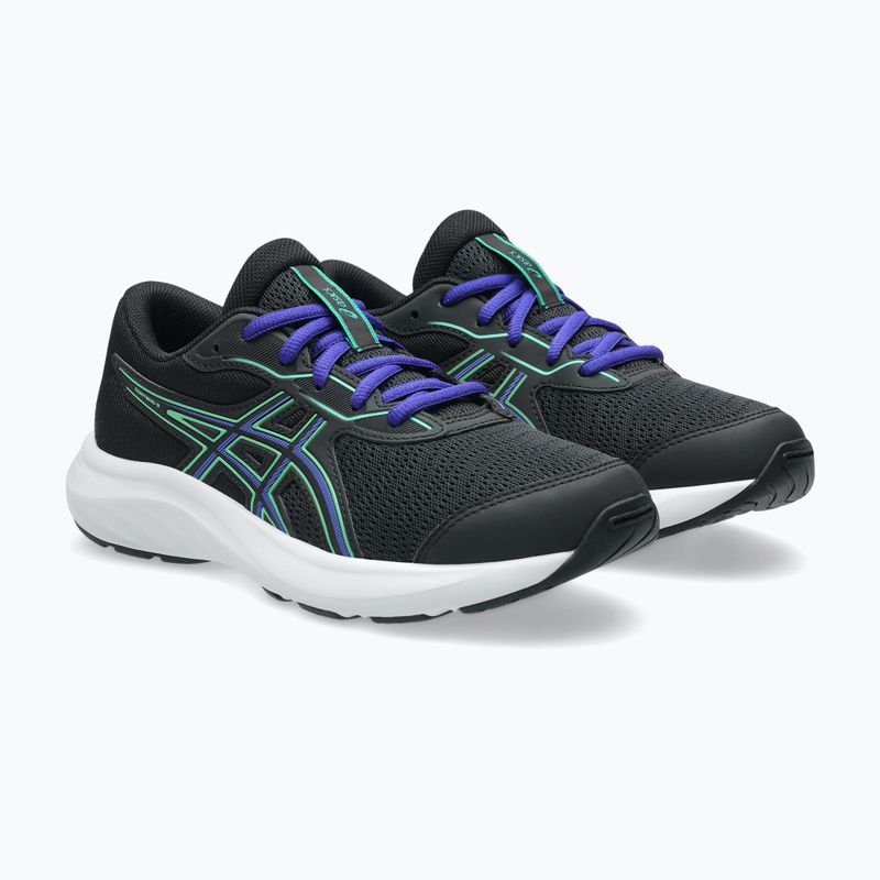 Детски обувки за бягане ASICS Contend 9 GS black/vital green 10