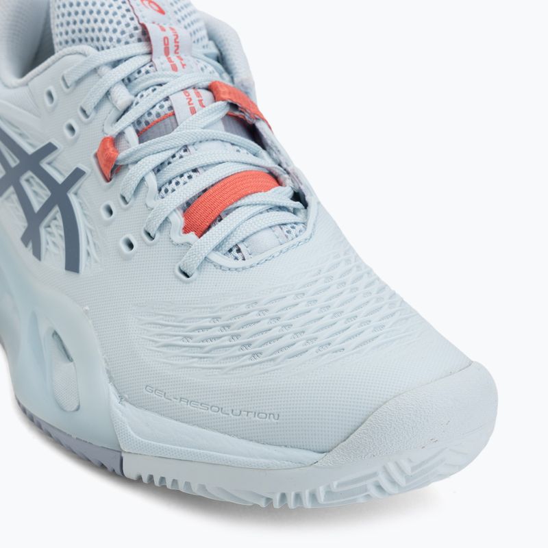 Дамски тенис обувки ASICS Gel-Resolution X Clay W sky/grey blue 7
