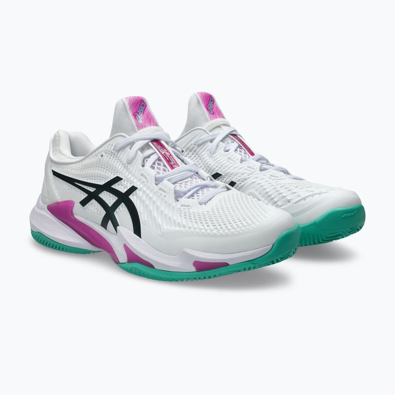 Мъжки тенис обувки ASICS Court FF 3 Clay white/digital sakura 3