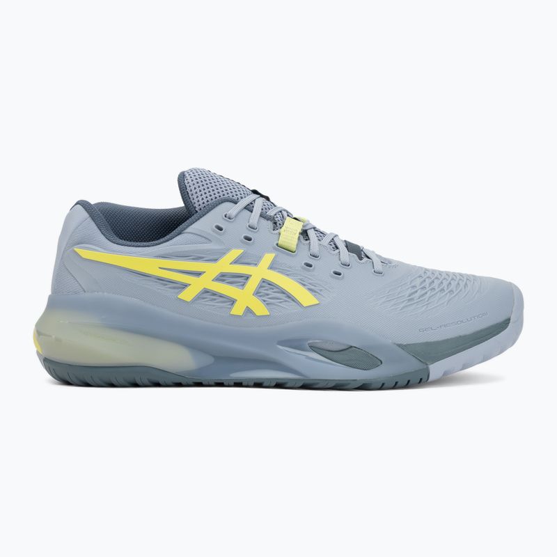 Мъжки тенис обувки ASICS Gel-Resolution X grey blue/pistachio 2