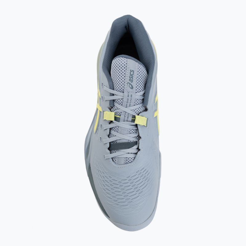 Мъжки тенис обувки ASICS Gel-Resolution X grey blue/pistachio 5
